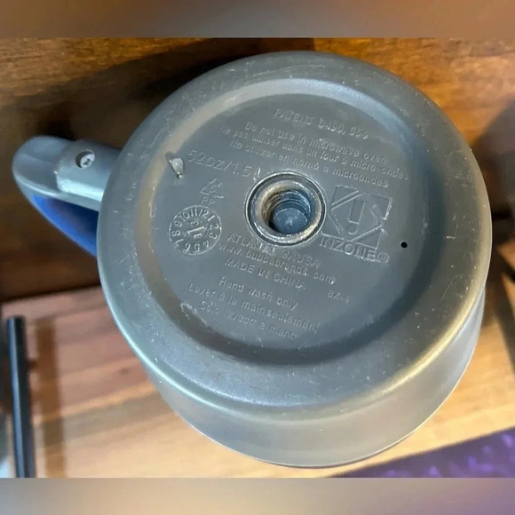 Bubba 52oz Insulated Mug Gray/ Silver/Blue Travel Cup Bottle Opener See Descript - Picture 6 of 8